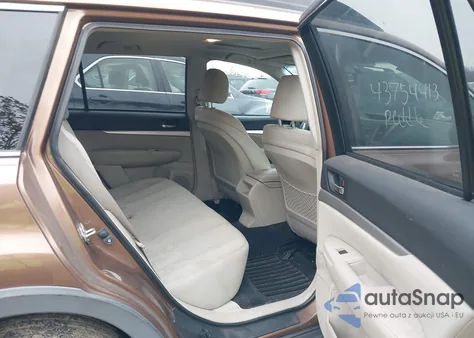 2011 Subaru Outback 2.5I Premium из США, поврежденный, VIN 4S4BRBGC5B3324438